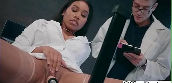  Hard Sex Tape In Office With Big Round Tits Sexy Girl (Jenna J Foxx) video-11